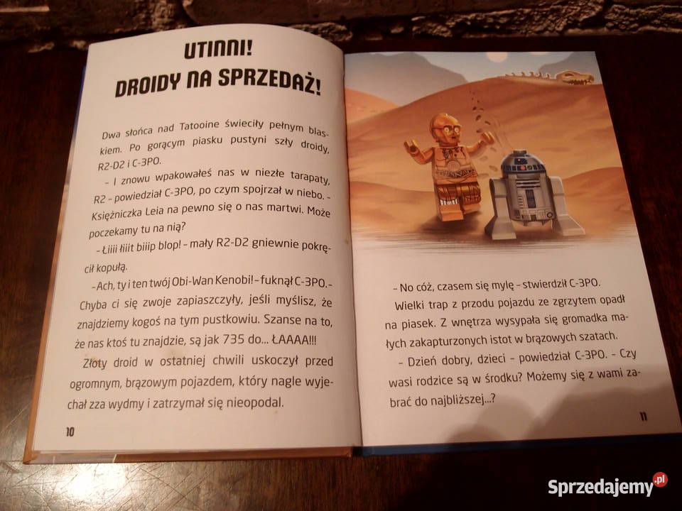 Książka dzieci Dzielny R2D2 Lego Star Wars sprzedam