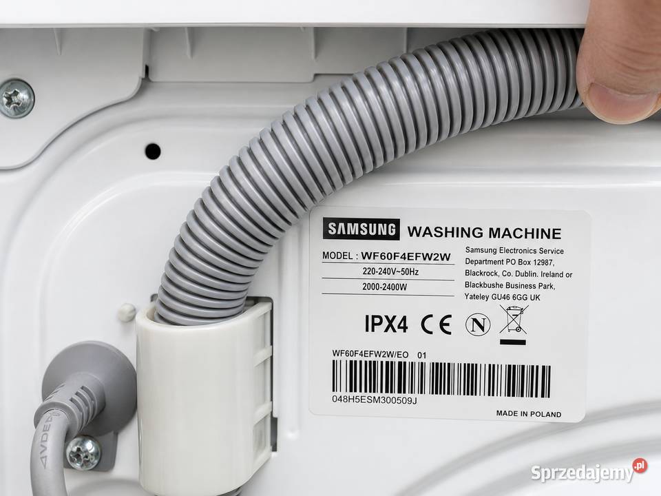 Pralka Samsung EcoBubble WF60F4EFW2W 6 1200 Kalety sprzedam