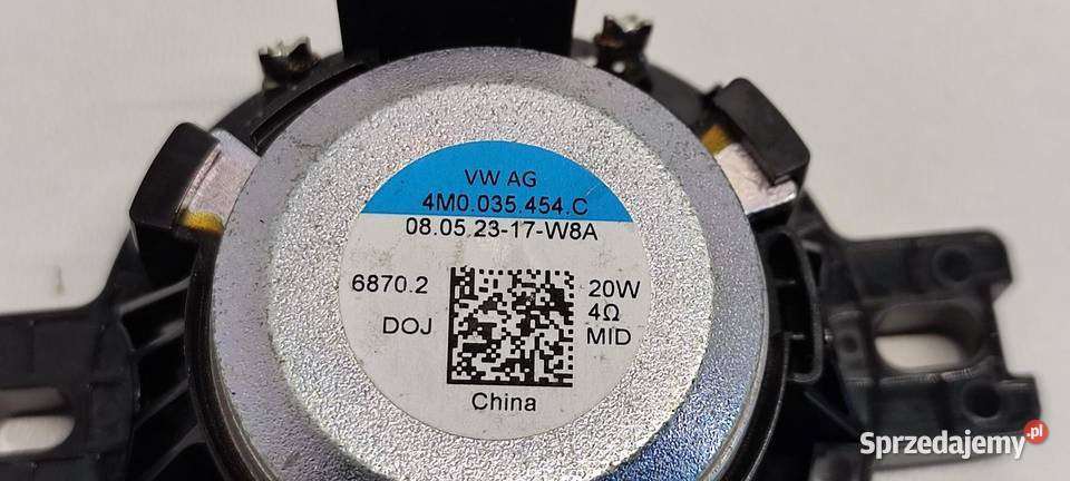 VW TIGUAN II GŁOŚNIK DESKI KONSOLI 4M0035454C sprzedam