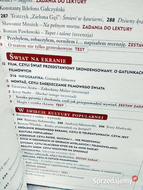 Świat w słowach i obrazach podręcznik 2 Warszawa