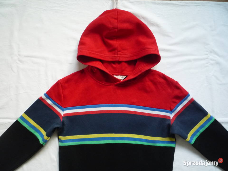 HM 134 Bluza z kapturem Czerwono czarna zachodniopomorskie Szczecin