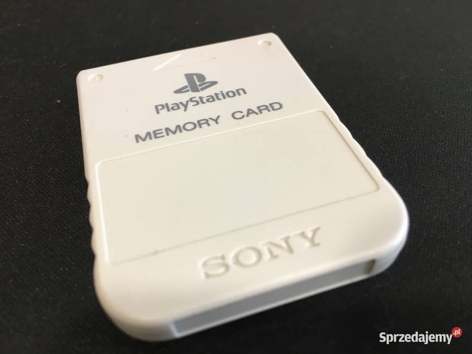 Oryginalny SONY Play Station MEMORY CARD