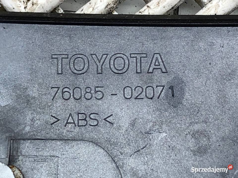 SPOILER TOYOTA AURIS I Hatchback 0612 7608502071