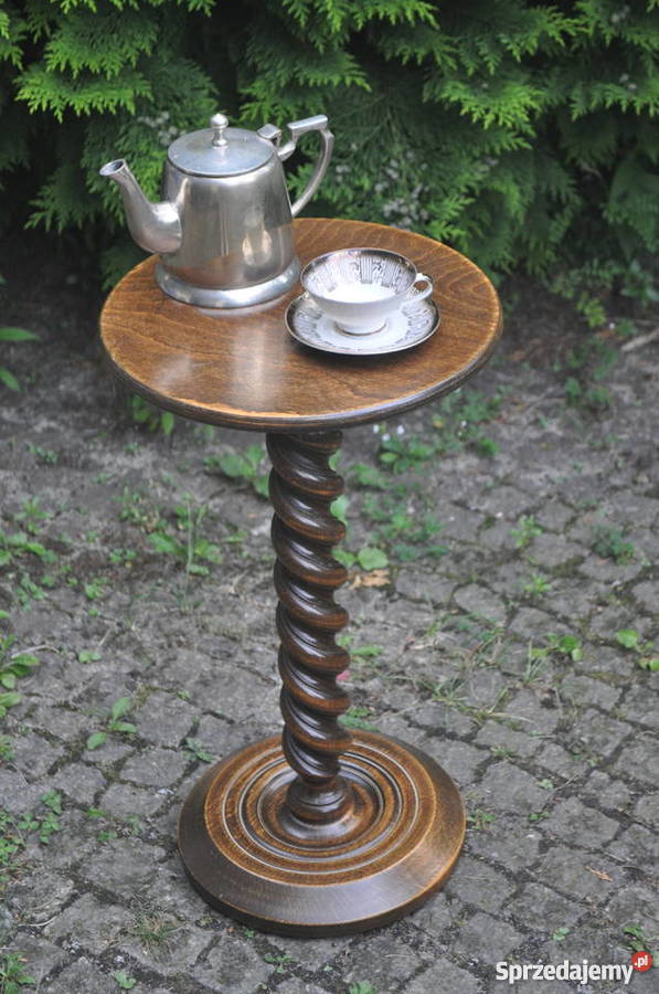 Francuski drewniany stolik kawowy Warszawa