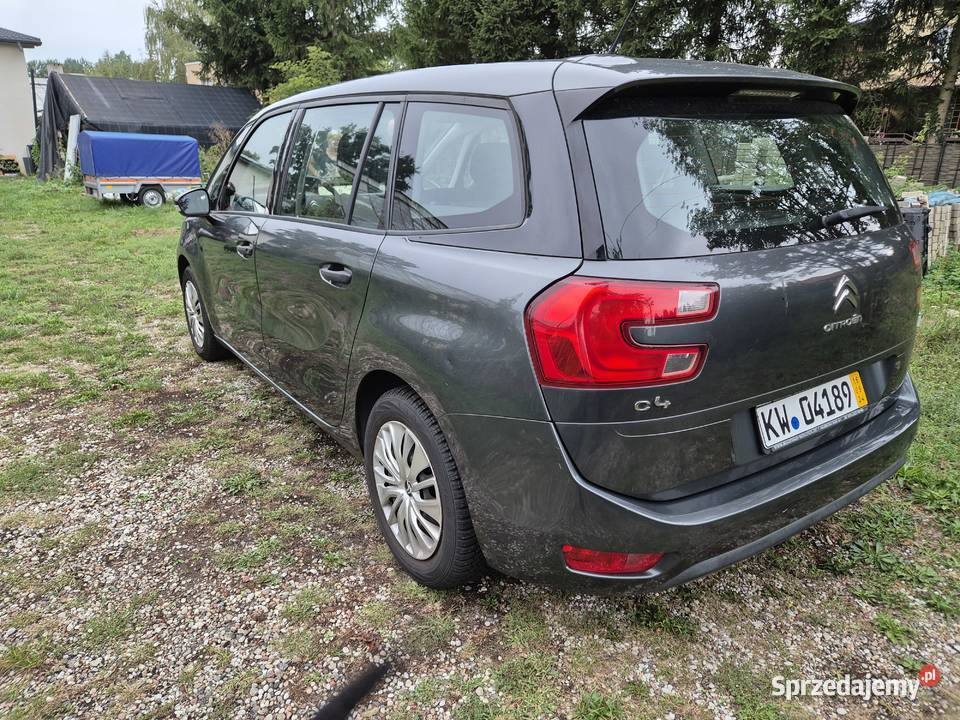 Citroen C4 Grand Picasso 16 benzyna 2014 r Rok produkcji 2014 Motoryzacja mazowieckie Warszawa