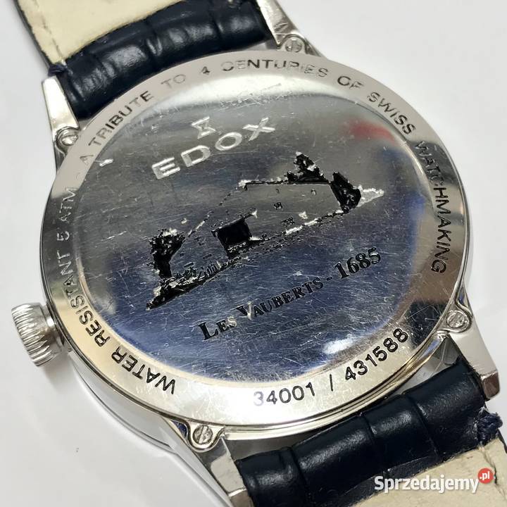 Edox Les Vauberts Day Retrograde komplet box Warszawa