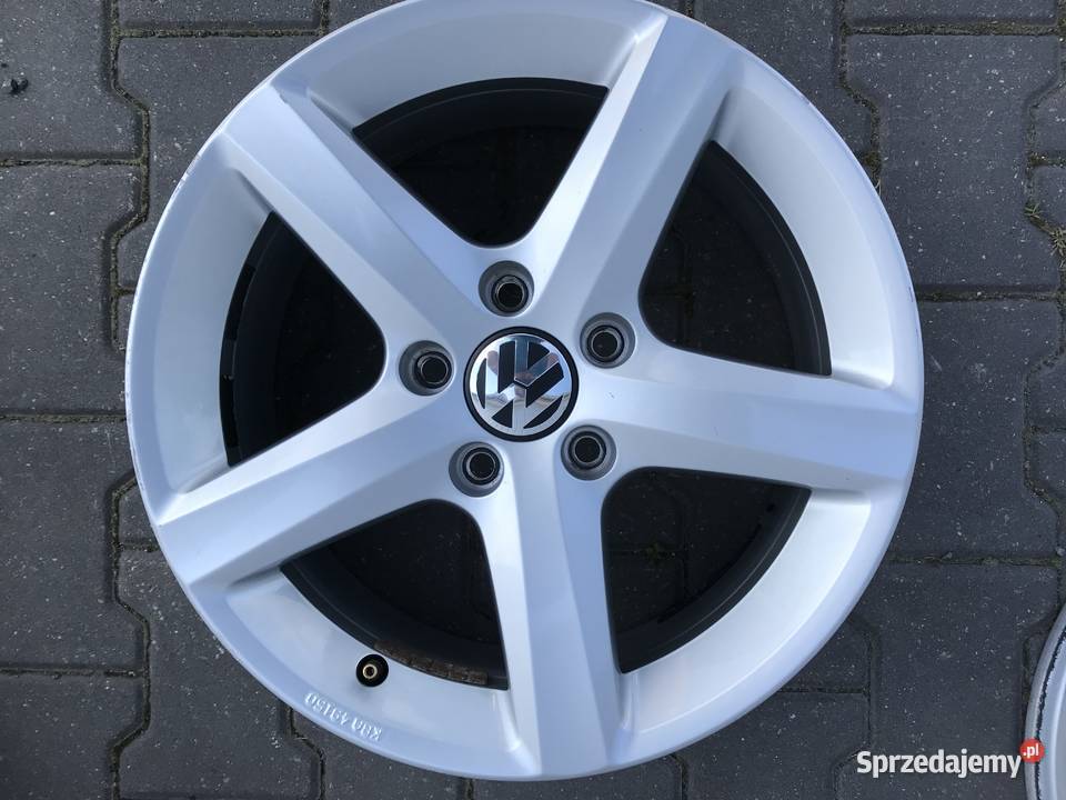 Felgi aluminiowe VW Tiguan Sharan 16 7N0071496B osobowe Koła i felgi sprzedam