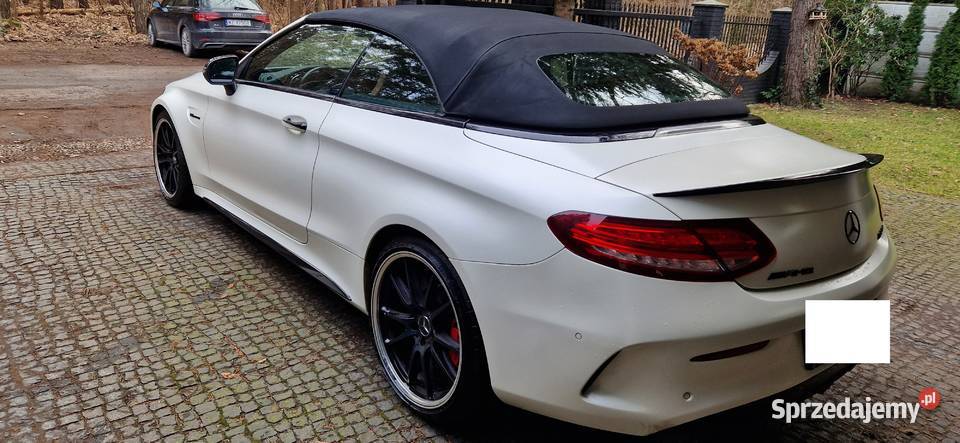 mercedes c 63 AMG cabrio mazowieckie Warszawa