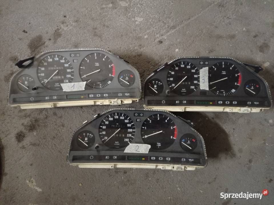 Licznik bmw E30 zegary obrotomierz r6 r4 Mońki