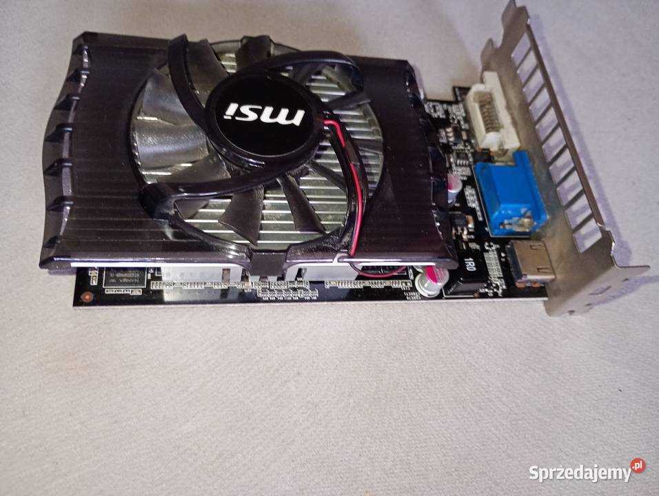 Sprzedam kartę graficzną GeForce MSI zachodniopomorskie