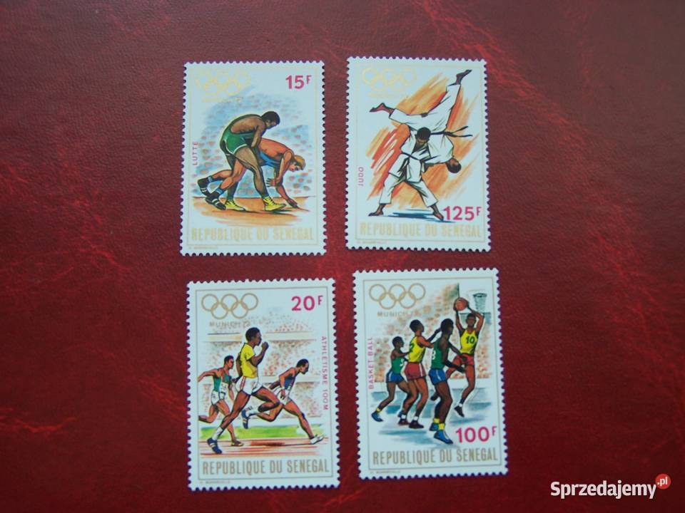 Senegal 1972 MNH Olimpiada Munchen 72 Sport