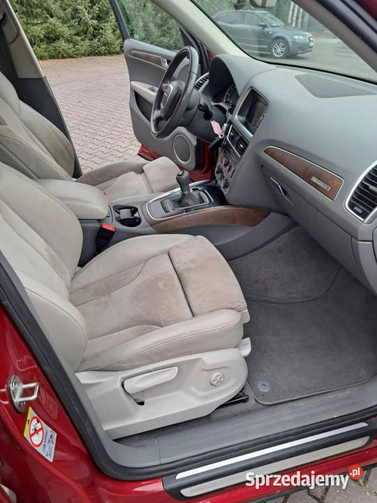 Audi Q5 udokumentowany przebieg serwisowana klimatyzacja Zwoleń
