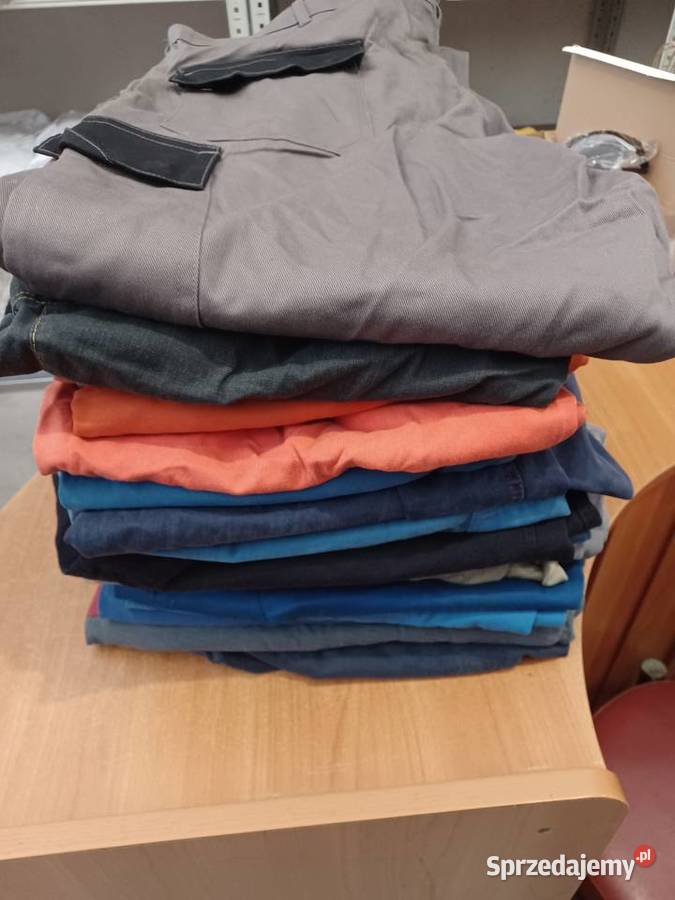 Męskie spodnie robocze w dużych rozmiarach Rozmiar 4XL Wrocław