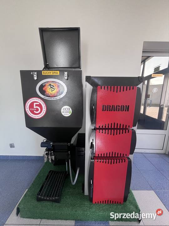 Kocioł DRAGON TECHNIX PELLLUX 12kW Kotły i Piece CO Piaseczno