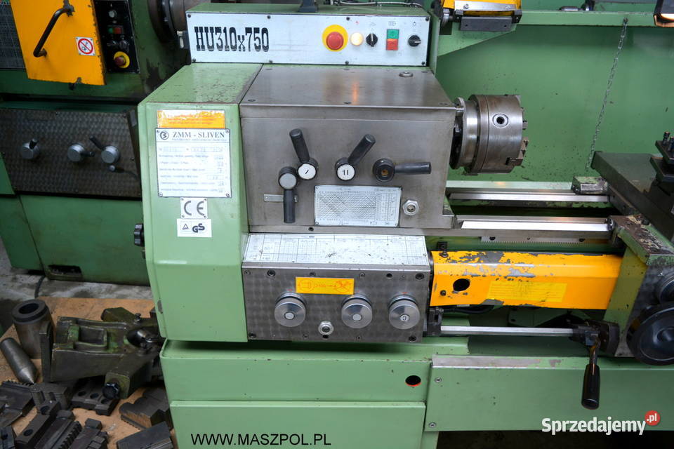 Tokarka do metalu ZMM SLIVEN HU 310 X 750 2001 Głowno