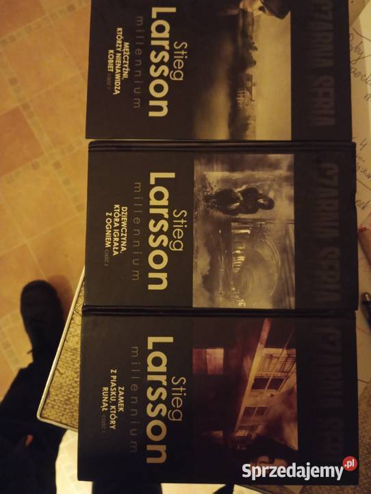 Książki Stig Larsson 3 sztuki oprawa twarda stan dolnośląskie