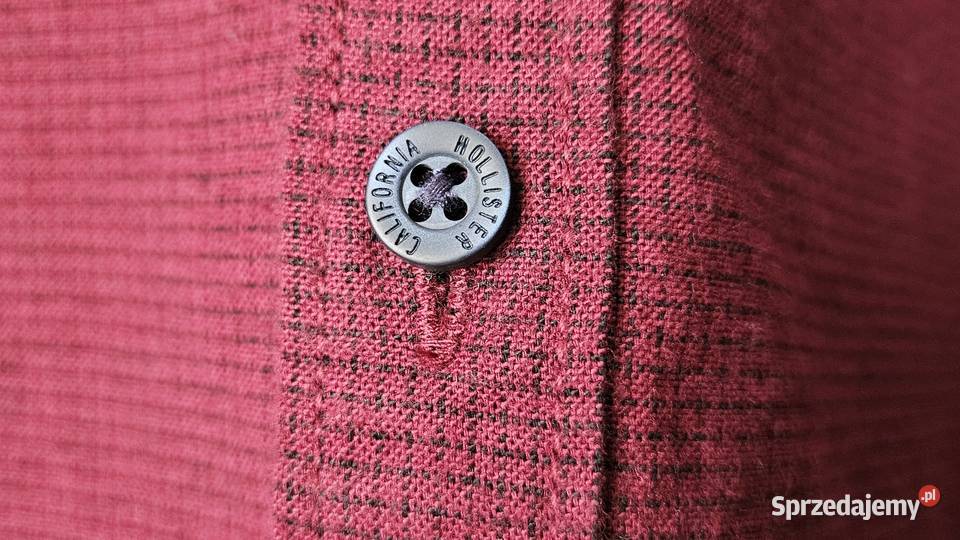 Koszula Hollister Epic Flex muszle fit stretch Odzież i bielizna męska Lublin