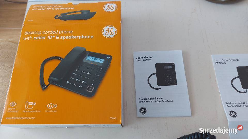 Telefon stacjonarny firmy General Electric 30044