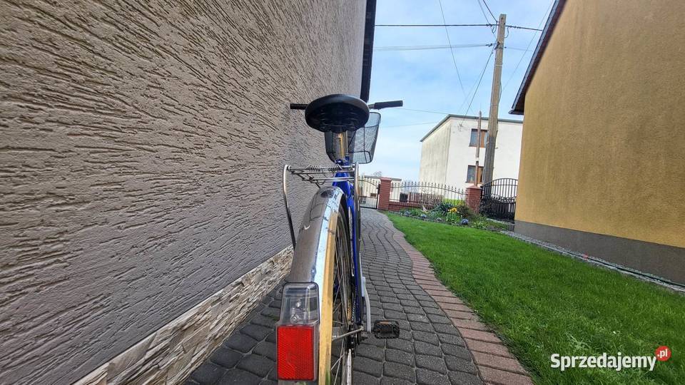 Sprawny damski rower miejski gotowy do jazdy