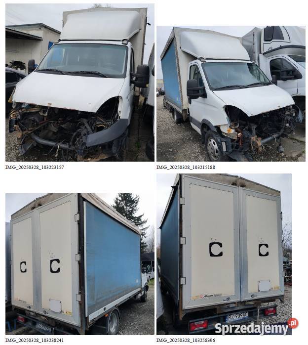 Zarządca sprzeda sam ciężarowy 35 t Iveco Daily Jasło sprzedam