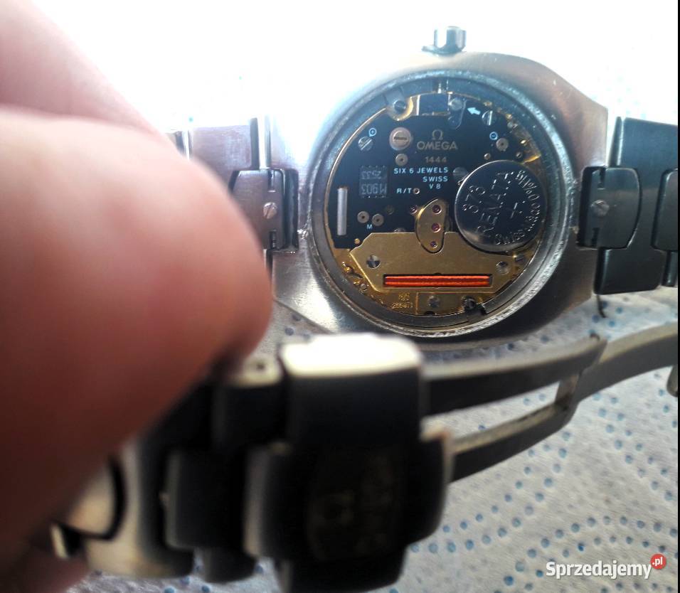 TytanowoZłoty 18k ZegarekOmega Seamaster śląskie Poraj