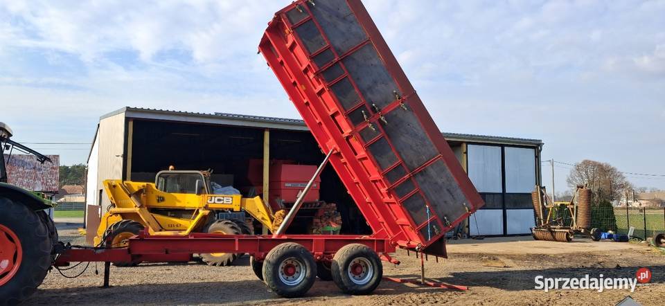 Przyczepa Krone 14 t wywrotka tandem Wieruszów sprzedam