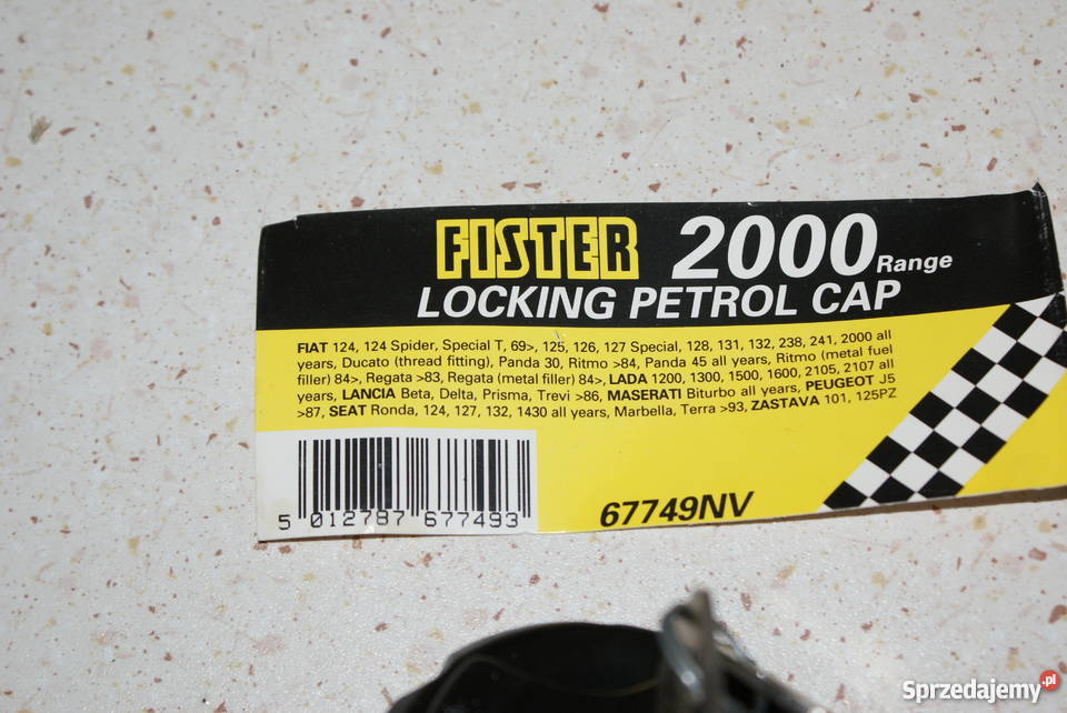 korek paliwa 126p 124 nowy