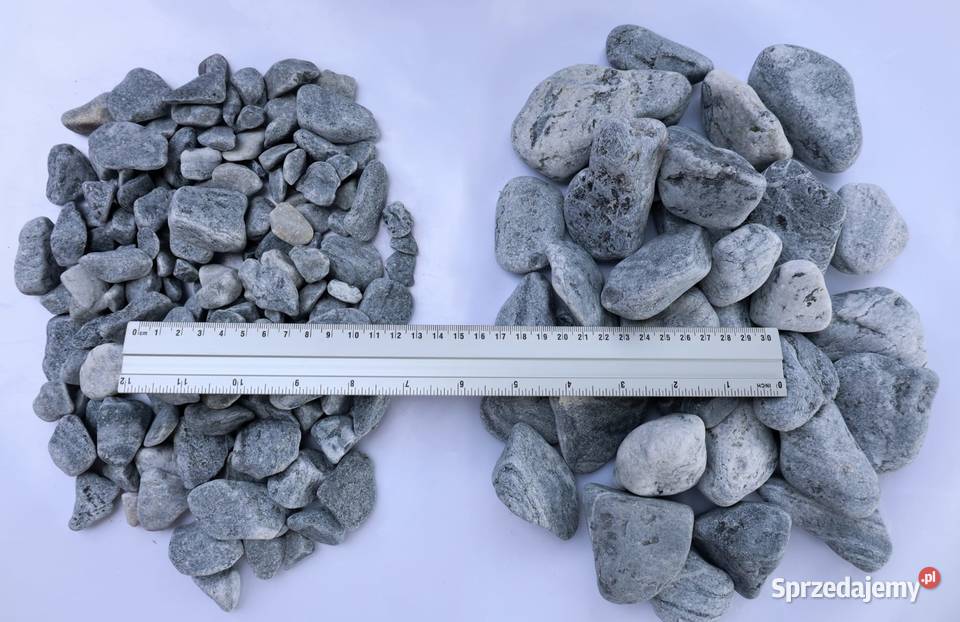 Otoczak Biały Thassos kamień ozdobny ogrodowy