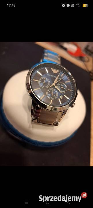 Zegarek Emporio Armani Renato chrono męski Męskie Elbląg