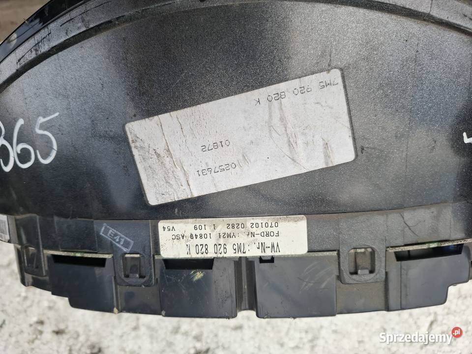 Licznik Zegar Ford Galaxy 19 115 Wisznice sprzedam