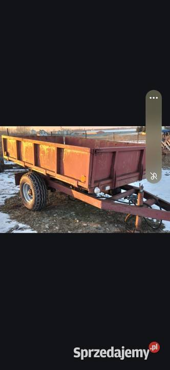 Przyczepa wywrotka Agromet zarejestrowana Siedlce