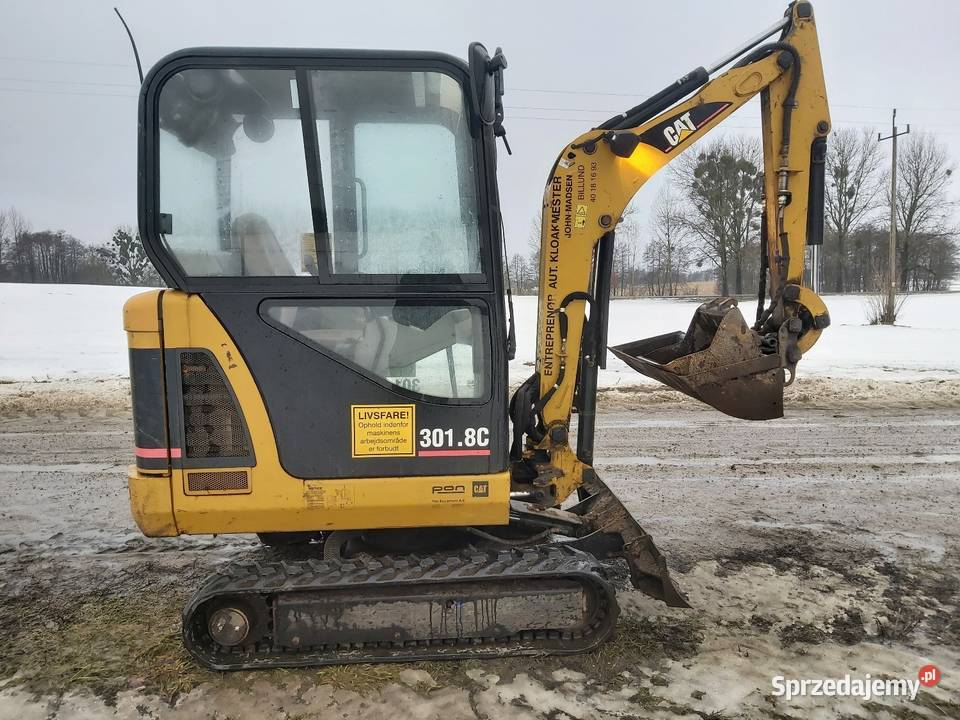 Minikoparka Cat 3018C prod 2006 Jabłonowo Pomorskie