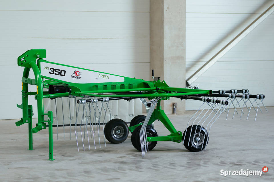 Zgrabiarka jednokaruzelowa ZKT350 INTERTECH Maszyny zielonkowe Olesno