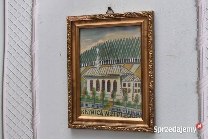 Nikifor Krynicki Kościół z Dzwonnicą Krynia Kraków