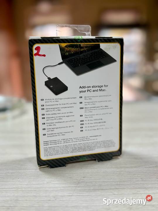 Dysk zewnętrzny HDD Seagate 4TB Dyski warmińsko-mazurskie Elbląg