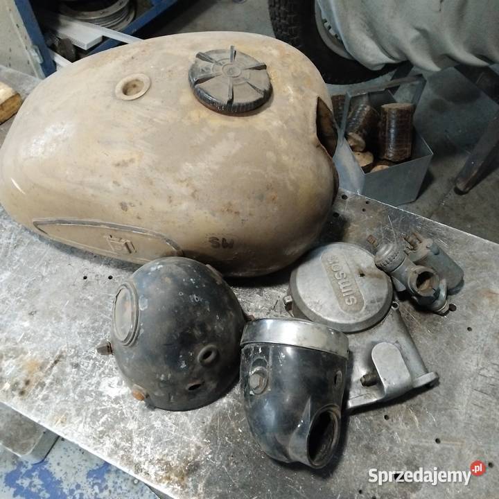 części wsk wfmkomar shl simson Motoryzacja