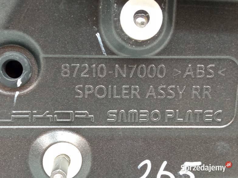 SPOILER LOTKA KLAPY TYŁ B6S 87210N7000 Hyundai