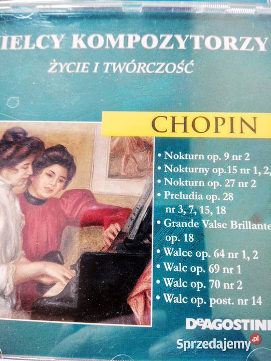 Chopin Nokturn Walc księgarnie muzyczne Warszawa 1 płyta mazowieckie