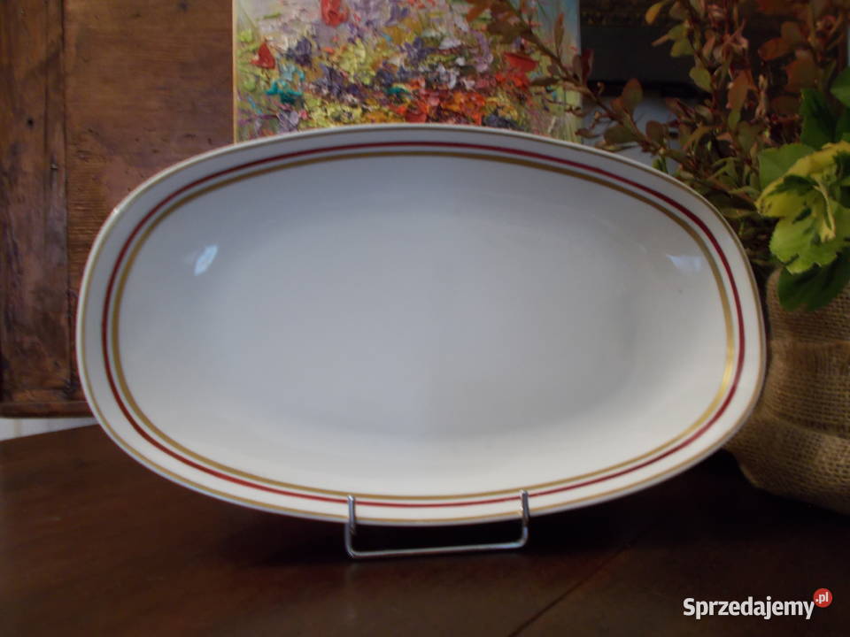 Patera Półmisek Duży Talerz Porcelana Chodzież Porcelana i szkło Antyki, Sztuka, Kolekcje Szczecin
