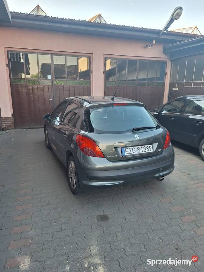 Peugeot 207 uszkodzony silnik 207 łódzkie Galewice