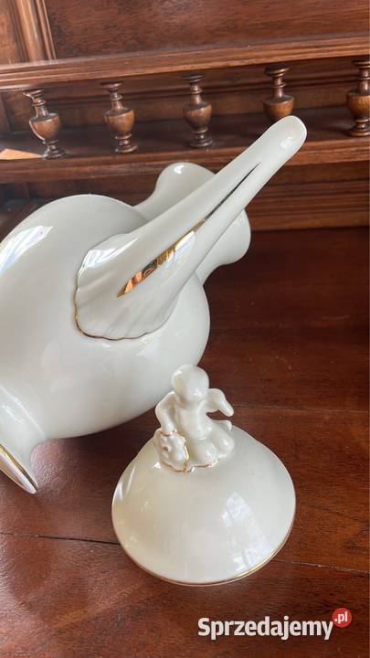 Dzbanek do kawy Z aniołkiem zamiast uchwytu Gdańsk sprzedam