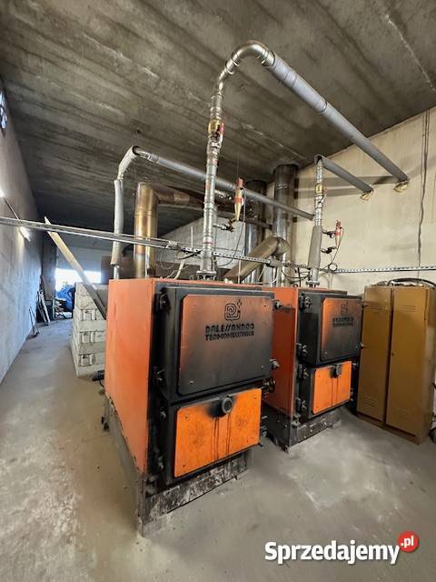 Tani kocioł co na biomasę z podajnikiem 230 kW Łomianki