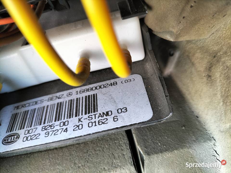 A KLASA A160 W168 POMPKA CENTRALNEGO ZAMKA Kamień-Kolonia