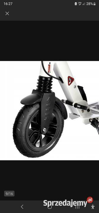 Hulajnoga Miejska Nils Extreme HM208T biała Oświęcim