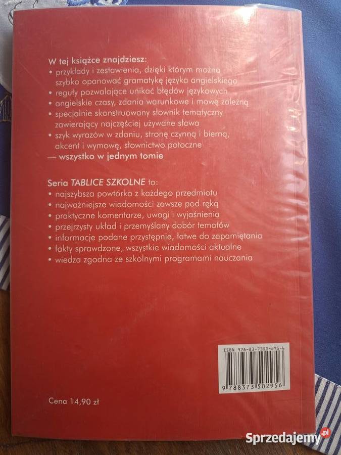 Tablice szkolne język angielski małopolskie Kraków