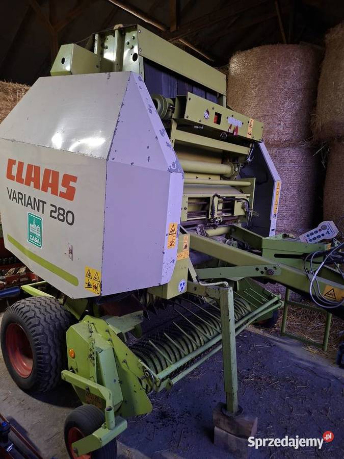 Prasa zmiennokomorowa Claas Variant 280 STAN DO Owijanie sznurkiem mazowieckie