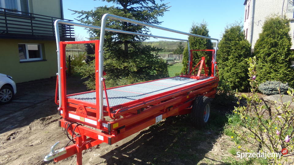PRZYCZEPA DO ZBIORU OWOCÓW PLATFORMA SADOWNICZA Łowicz