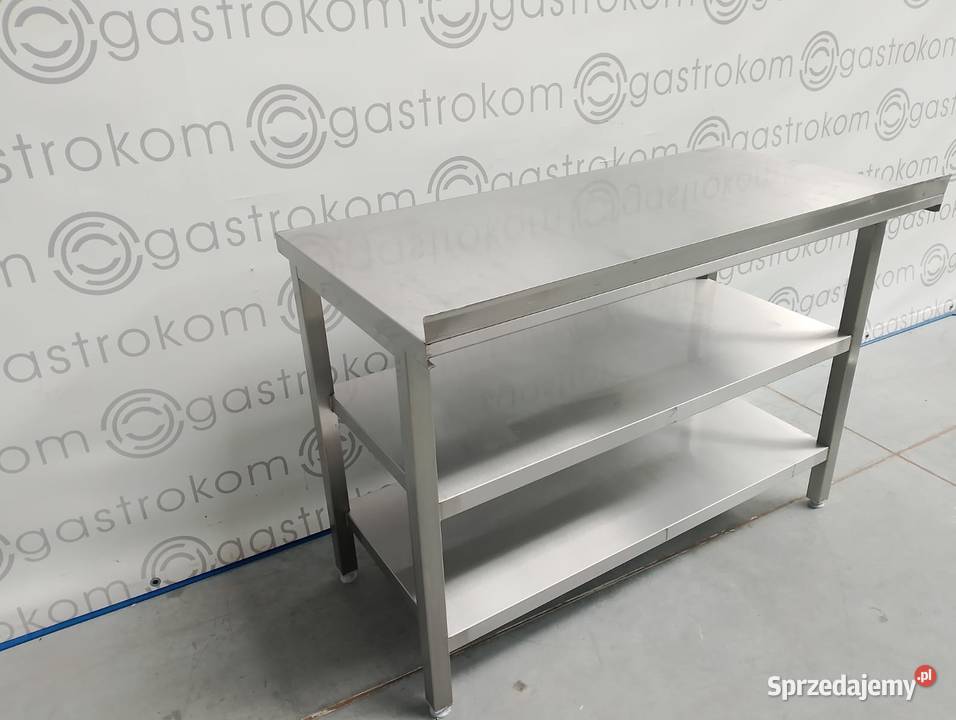 Stół z 2 półkami 120x60x85 dolnośląskie Wrocław