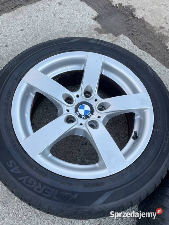 BMW Alufelgi 5x120 z oponami koła 16 oryginalne Elbląg sprzedam