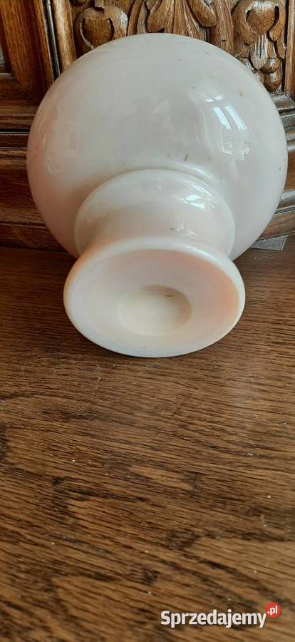 Wazonik że szkła kolorowego Świdnica